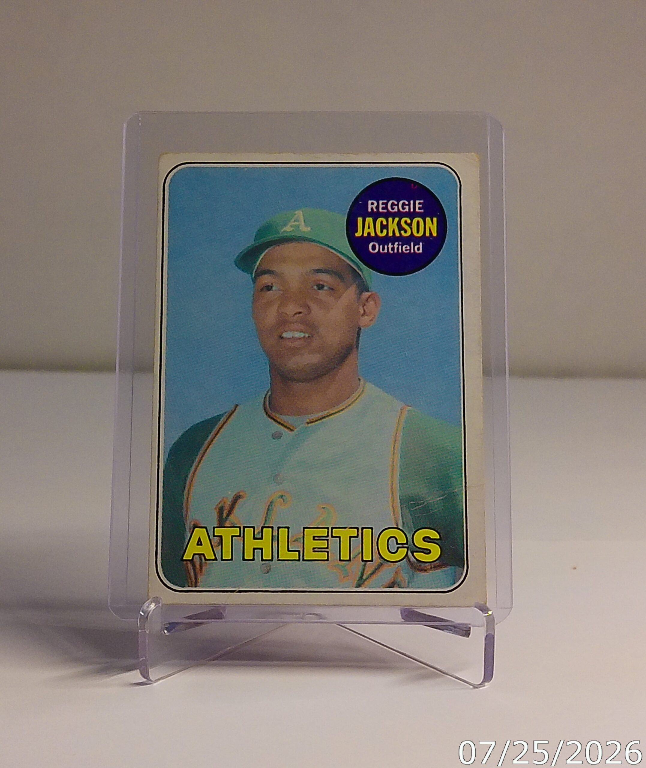 Reggie Jackson 1969 Topps