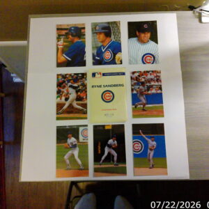 Ryne Sandberg PostCard Set 1991