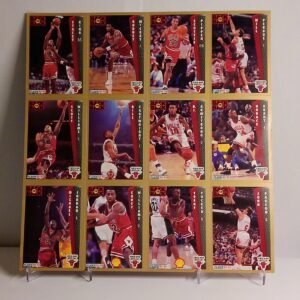 1992-93 Fleer Back 2 Back Chicago Bulls 12 cards