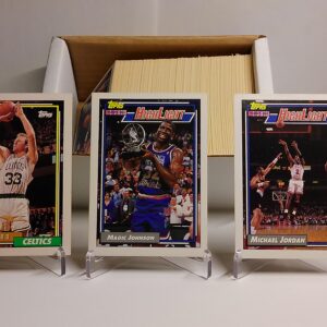 1992-93 Topps Basketball Series 1 (198 cards)