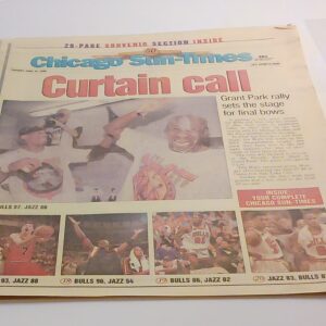 6-16-1998 Bulls 6 NBA Championship