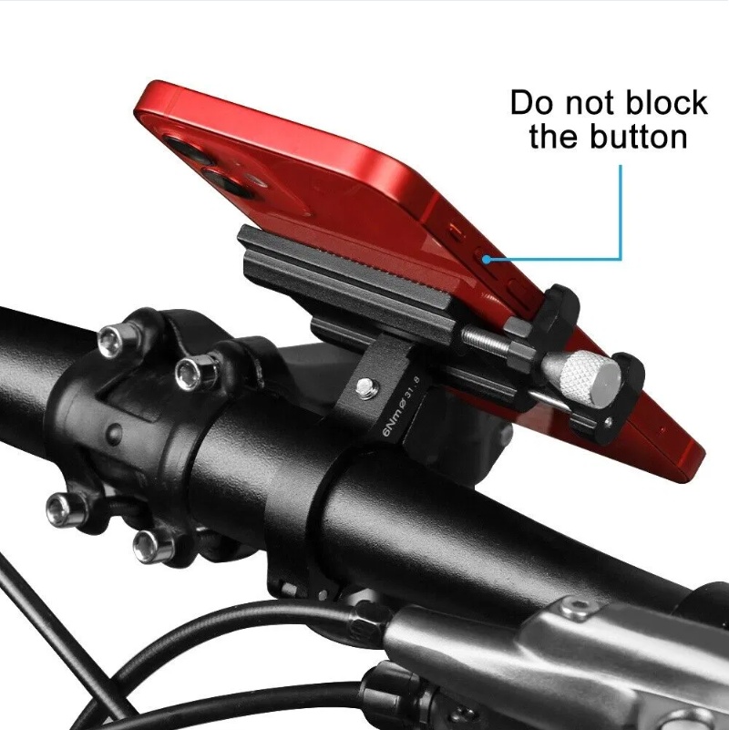 Aluminum Motorcycle Bike Bicycle Holder Mount Handlebar For Cell Phone GPS US - Image 3